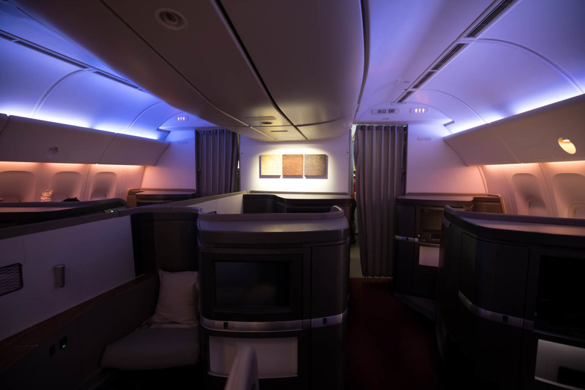 Review Cathay Pacific First Class Hong Kong To Los Angeles Points