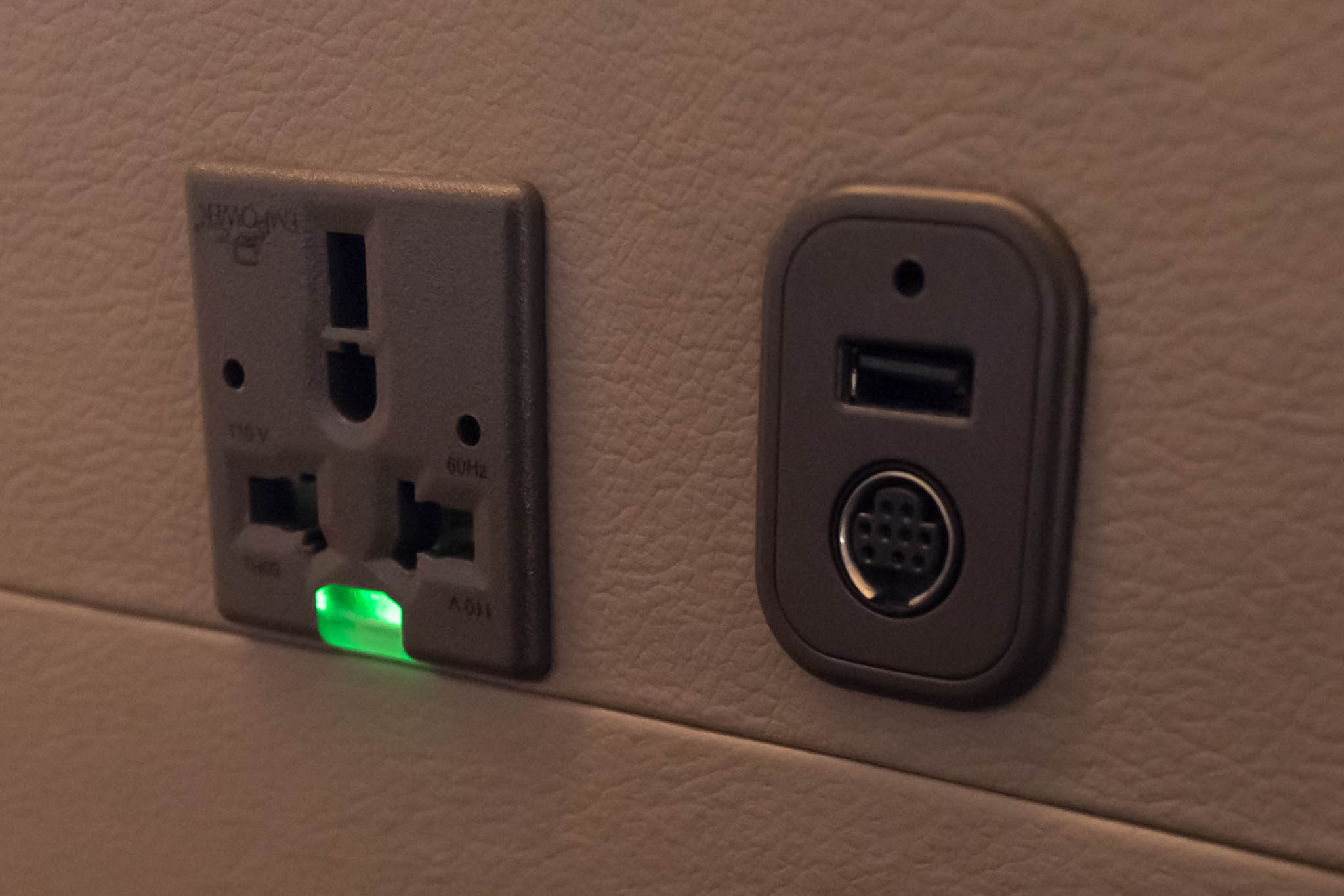 a close up of a plug and socket