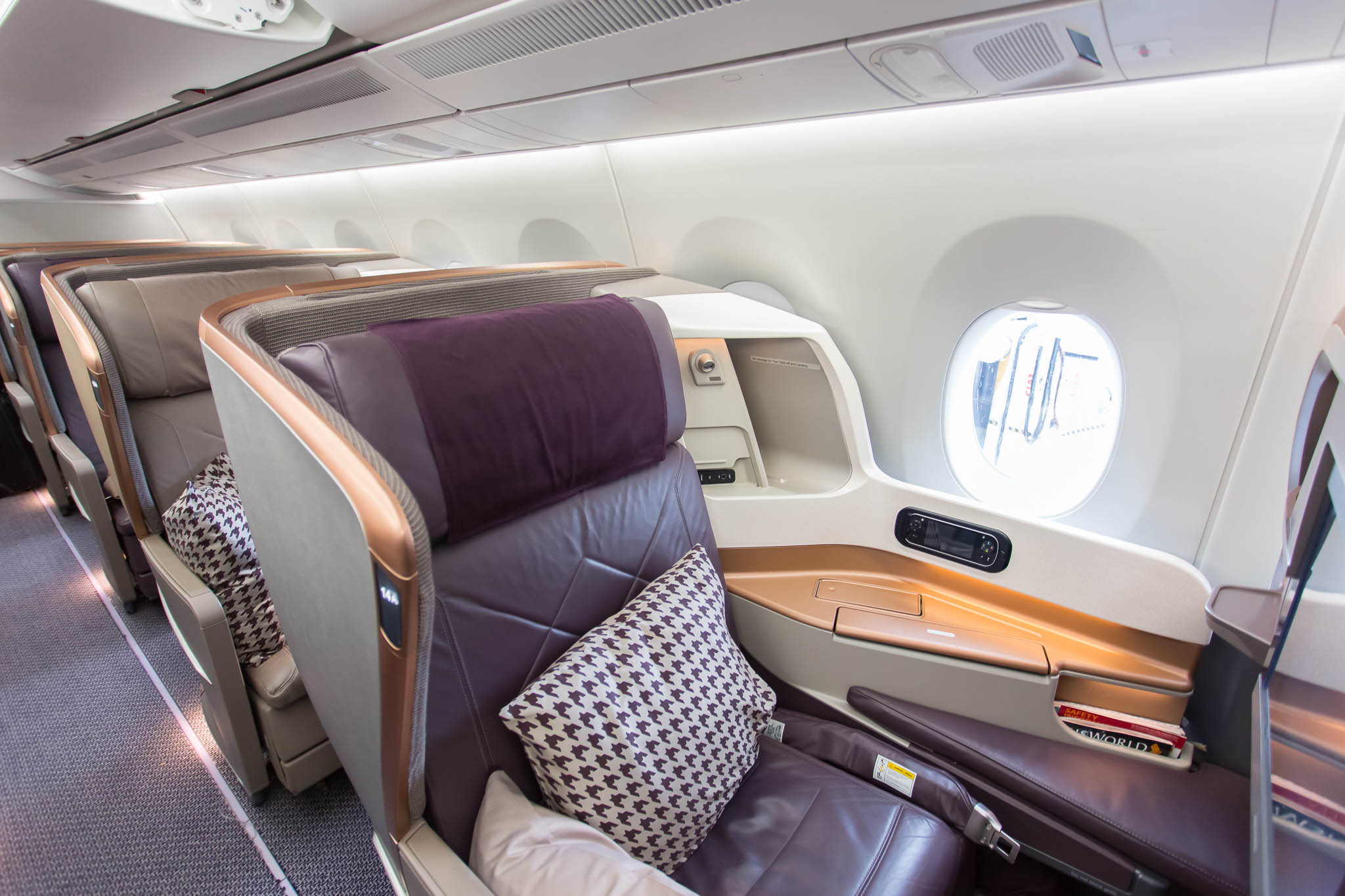 Coming Up - Singapore Airlines A350 Business Class, British Airways First.