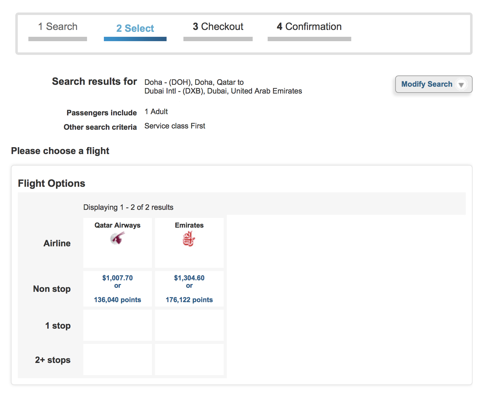 a screenshot of a search results