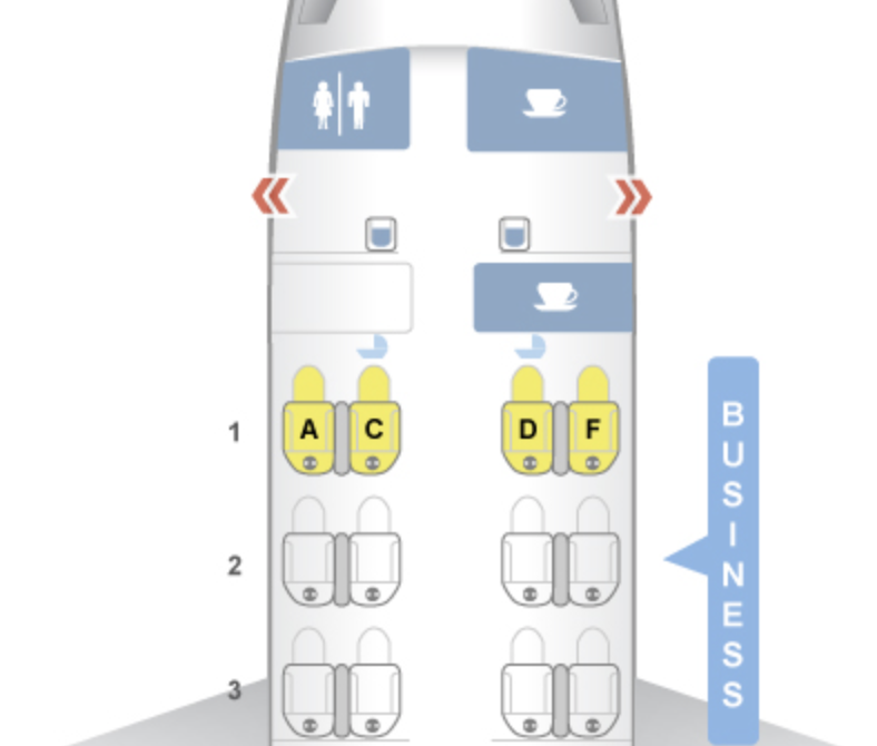 Review - Qatar A320 First Class, Doha To Dubai - Points From The Pacific