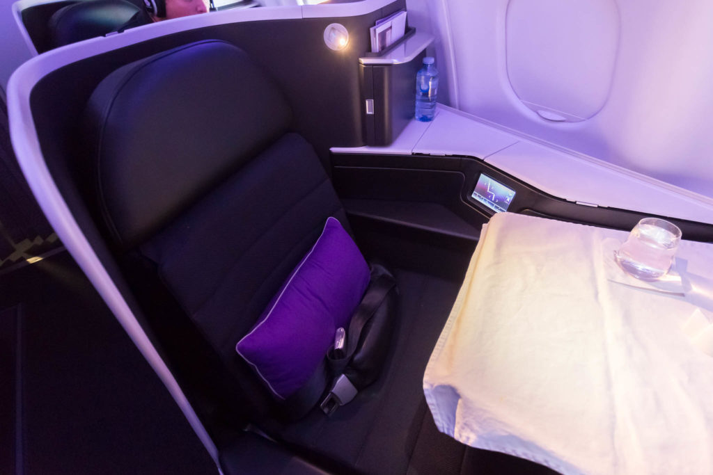 Qantas Quietly Refreshes One Of Their 747's First Class Cabin - Zac George