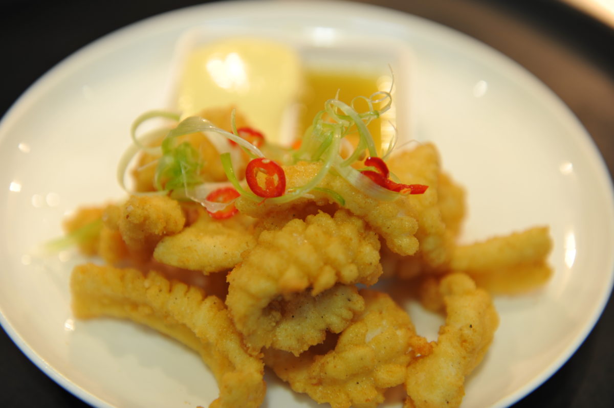 Salt and pepper squid Points From The Pacific