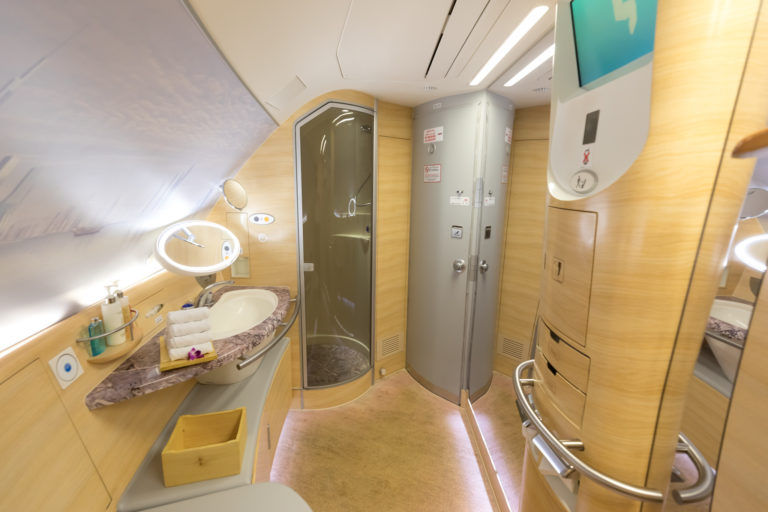 Review - Emirates A380 First Class, Sydney - Dubai - Zac George