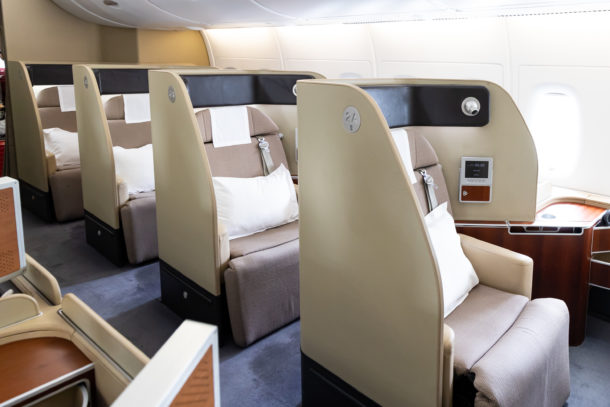 Review Qantas A380 First Class Melbourne Singapore Points From The Pacific 2530