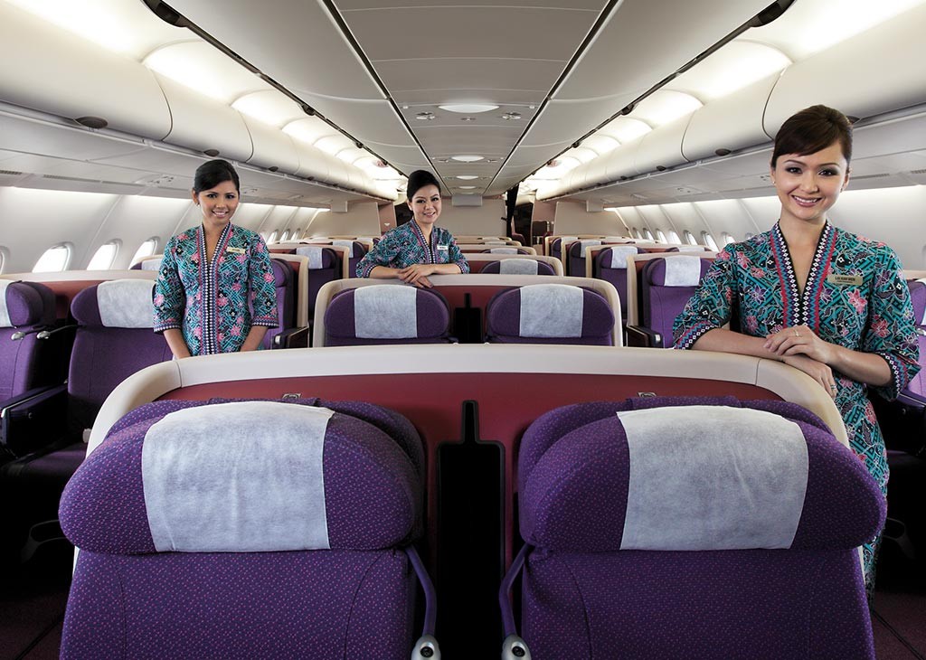 malaysia airlines business class a380