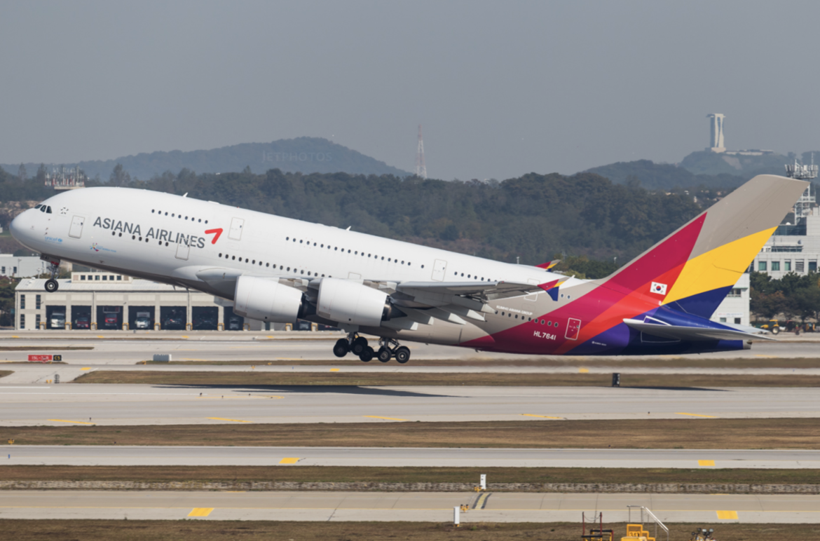 Asiana Will Operate Their A380 To Sydney For 5 Months - Points From The 