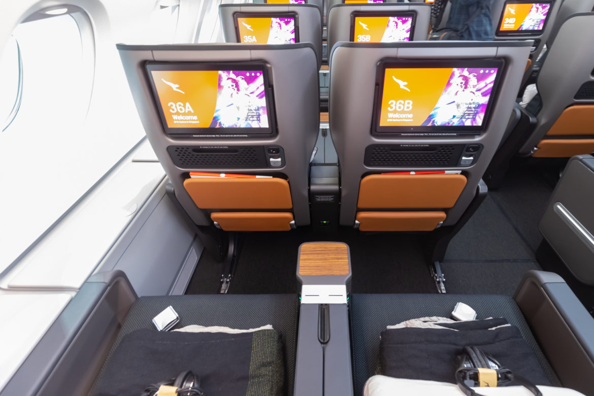 Up Close And Personal With Qantas New A380 Cabins Points From The