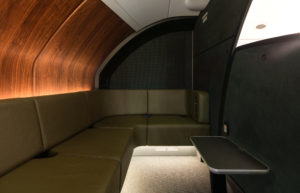 a seat in a room