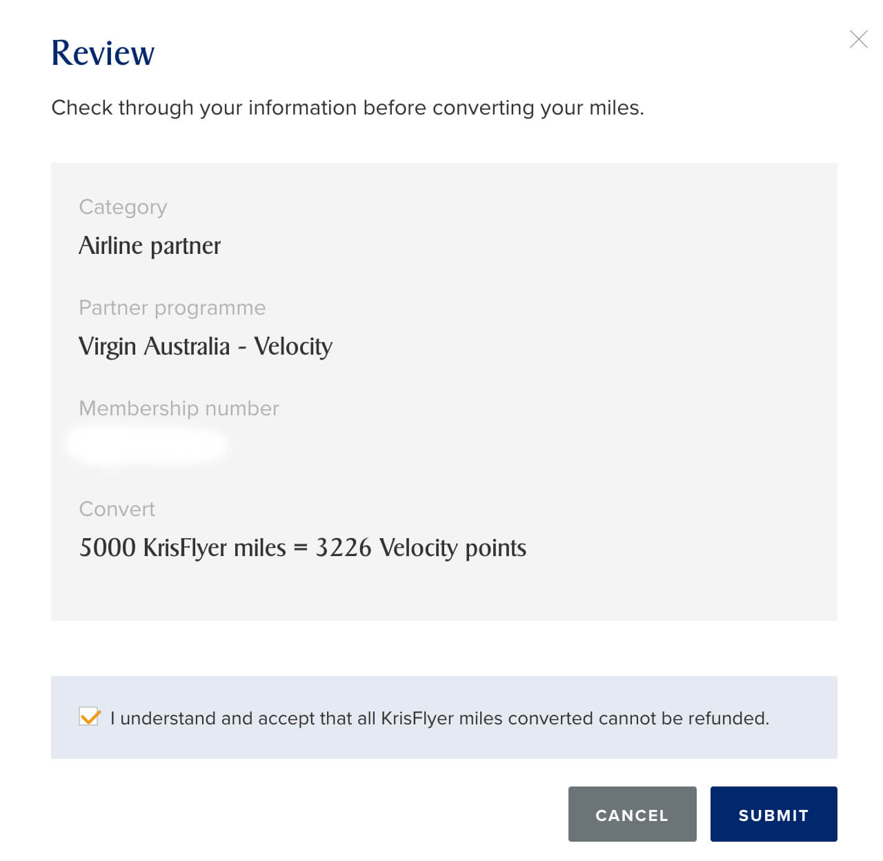 screens screenshot of a review